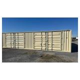 40ft Steel Storage Container with Side Access with 2 Side Doors - ZXJU0257360 40ft Steel Storage Container with Side Access with 2 Side Doors - ZXJU0257360