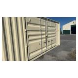 40ft Steel Storage Container with Side Access with 2 Side Doors - ZXJU0257360 40ft Steel Storage Container with Side Access with 2 Side Doors - ZXJU0257360
