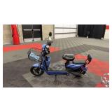 IREV - IRANCH - Blue Electric Motorcycle - Unused *** Assembly Required *** IREV - IRANCH - Blue Electric Motorcycle - Unused *** Assembly Required ***