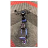 IREV - IRANCH - Blue Electric Motorcycle - Unused *** Assembly Required *** IREV - IRANCH - Blue Electric Motorcycle - Unused *** Assembly Required ***