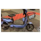 IREV - IRANCH - Blue Electric Motorcycle - Unused *** Assembly Required *** IREV - IRANCH - Blue Electric Motorcycle - Unused *** Assembly Required ***
