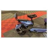 IREV - IRANCH - Blue Electric Motorcycle - Unused *** Assembly Required *** IREV - IRANCH - Blue Electric Motorcycle - Unused *** Assembly Required ***