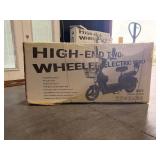 IREV - IRANCH - Blue Electric Motorcycle - Unused *** Assembly Required *** IREV - IRANCH - Blue Electric Motorcycle - Unused *** Assembly Required ***