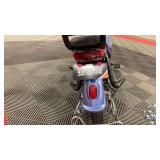 IREV - IRANCH - Blue Electric Motorcycle - Unused *** Assembly Required *** IREV - IRANCH - Blue Electric Motorcycle - Unused *** Assembly Required ***