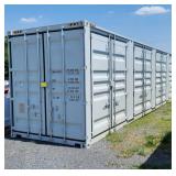 MMPU1062209 - 40' Gray Container w/ 4 Side Doors - Unused MMPU1062209 - 40' Gray Container w/ 4 Side Doors - Unused