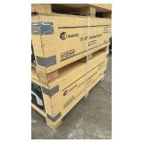 K3325 - 33ft x 25ft, 2 Box Set Heavy-Duty Double Garage Steel Barn Shed - Unused K3325 - 33ft x 25ft, 2 Box Set Heavy-Duty Double Garage Steel Barn Shed - Unused