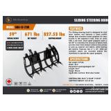 SBG-13-72W - Wolverine - Skid Steer Brush Grapple - Unused SBG-13-72W - Wolverine - Skid Steer Brush Grapple - Unused