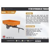 T-22-2200G - Wolverine - 1T2W HYDRAULIC TRAILER - Unused T-22-2200G - Wolverine - 1T2W HYDRAULIC TRAILER - Unused
