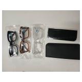 MMOWW Oversized Reading Glasses 3 Pairs +1.0