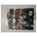 Baby Girl 2-Piece Plaid Romper Set (0-24M)