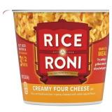 Rice-A-Roni Creamy Four Cheese 2.25 Ounce Cup - LOT OF 6 CUPS