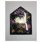 Valery Madelyn Halloween Ornaments Tree Decorations, 40ct Medium Shatterproof Ghost Cat Jack-o