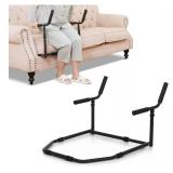 Fanwer Stand Assist for Couch and Sofa, Settee Lift Assist for Elderly, Y-Shaped Grab Bar Standing Aid for Patients, Adults, Seniors and Disabled, Adjustable Daily Living Mobility Aid, Black,Small