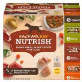 Rachael Ray Nutrish Savory Favorites Chicken, Beef, Potato, Carrot & Sweet Potato Variety Pack Wet Dog Food - 8oz/6ct 12/10/2026