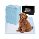 Gorilla Guard Disposable Puppy Pads, 5 Layer Pee Pads for Dogs, Absorbent Diaper Changing Pad, Dog Potty Training Supplies, Quick Dry Pet Housebreaking Essentials for Puppies, 25 Count 22x22 in