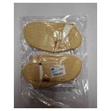 STQ Women House Slippers | Corduroy Slipper Socks Warm Cozy | Slip On Winter Shoes for Home Non-slip SIZE 7