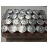 IZZE Sparkling Water Juice Beverage Blend, Mango, No Sugar Added, 8.4 FL OZ, 24 Cans