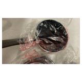 Rachael Ray 15 Piece Hard Enamel Nonstick Pots and Pans Set  Gray