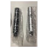 Salt & Pepper Crusher Set with Stand - One-Handed Thumb Press Grinder, Portable Spice Crusher for Kitchen, Dining & Travel - Easy to Use Manual Seasoning Grinder for Fresh Ground Pepper, Sea S