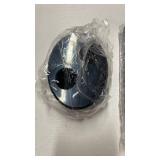 Salt & Pepper Crusher Set with Stand - One-Handed Thumb Press Grinder, Portable Spice Crusher for Kitchen, Dining & Travel - Easy to Use Manual Seasoning Grinder for Fresh Ground Pepper, Sea S