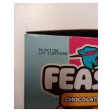 Feastables MrBeast Caramel Valentines Heart, Milk Chocolate & Creamy Caramel Filling, Cups for Adults & Kids, Chocolate Candy for Valentine Snacks, Made With Fairtrade Cocoa, 20 Count