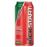 Mountain Dew Kickstart  Fruit Punch  16 Fl Oz (12 Count) Fruit Punch 16 Fl Oz (Pack of 12)