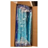 SLOOSH Foldable Dog Kiddie Pool - Portable Hard Plastic Doggie Swimming Pool, Anti-Slip Collapsible Pets Bath Tub Suitable for Kids Toddler Indoor Outdoor Backyard Use (Blue, 63" x 12")