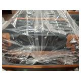 Joyway 5-Piece Luggage Set ABS Hardshell Spinner Suitcase with TSA Lock - Expandable 20"and 24" Carry-On - 28" Checked Luggage-Black