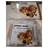 Large Charcuterie Board Set - 3 Pieces with Knife Set, Premium Acacia Wood Cheese Boards, Heart Shaped Serving Tray with Gift Box, Wedding & Bridal Shower Gift, Valentines Day Gifts