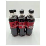 Coca-Cola Zero Sugar Sugar-Free Soda Pop  16.9 fl oz Bottles  6 Pack