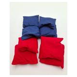 Set of 8 Regulation Cornhole Bags Double Sided, Weather Resistant Bean Bags for Cornhole Toss Game, Corn Hole Beans Bags with Tote Bag