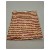 Tankaneo Womens Oversized Striped Tee Shirt Summer Casual Color Block Half Sleeve Crew Neck Tunic Tops