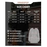 MANGOPOP Fleece Pullover for Women Oversized Sherpa Hoodie Cute Fuzzy Sweatshirt with Pockets Windproof Winter, Large