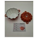 Wood Stove Steamer, WoodStove Humidifier, Woodstove Steamer, Cast Iron Humidifier for WOODStove 2.4 Quart Large Capacity Rust Resistant, Orange & Pumpkin