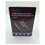 Rgdood Automatic Upper Arm Blood Pressure Monitor, Dual User 2x90 Memories Digital Blood Pressure Machine with (8.5\"-16.5\") Cuff Size, BP Monitor with 4*AAA Batteries & DC Cable