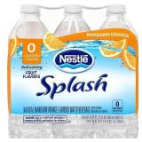SPLASH WATER BEVERAGE 6 Pack of 16.9floz Bottles