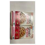 2 BOXES - of CRANBERRY ALMOND CRUNCH CEREAL, CRANBERRY ALMOND CRUNCH