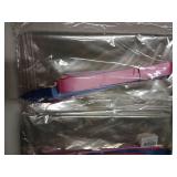 3 Units of HANDMD 10 PCS Large Cellophane Bags, 30x 40 Inches Clear Cello Bags, with 10PCS Floral Ribbons, Large Basket Bag, Plastic Cellophane Gift Bag, Perfect for Gift Baskets