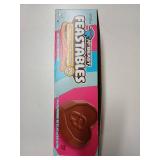 Feastables MrBeast Caramel Valentines Heart, Milk Chocolate & Creamy Caramel Filling, Cups for Adults & Kids, Chocolate Candy for Valentine Snacks, Made With Fairtrade Cocoa, 20 Count