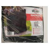 Perch Grillman Smoker Cover, Black, 49x41x22 inches