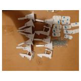 12 Pack Cabinet Locks Child Safety | Baby Safety Cabinet Locks NO Drilling 3M Adhesive Baby Proof Drawer Lock Child proofing cabinets latches for Kids Latch for Drawers & Door Child Safety Locks - Ret