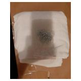 90 Inches Long Sheer Linen Curtains 2 Panels Set, Hook Tape Back Tab Semi Sheer Cotton Blend Fabric Modern Cottage Core Cottagecore Curtain Drapes for Living Room Bedroom,50x90 in Length - Retail: $37