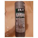 Peel and Stick Floor Tile 11.8" x 118" Vinyl Flooring Roll Cover 9.6 Sq.Ft. Waterproof Scratch-Resistant DIY Self-Adhesive PVC Wood Flooring for Renter, Kitchen, Bathroom, RV, Grey - Retail: $14