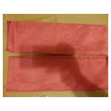 Pack of 2 Decorative Outdoor Solid Waterproof Throw Pillow Covers Faux Linen Garden Farmhouse Cushion Cases for Patio Tent Balcony Couch Sofa 18x18 Inch Hot Pink - Retail: $14