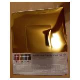 Warehouse Gold Foil HTV Heat Transfer Vinyl for T-shirt and Apparel 12 X 10"(Pack of 5), Easy to Weed and Iron on, Guaranteed Size - Retail: $10"