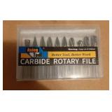 Tool 20 Pcs Carbide Die Grinder Burrs Bits 1/8 Shank for Dremel Milwaukee Metal Grinding Wood Stone Steel Carving Cutting Engraving Grinder Kit Attachment Rotary Tool Accessories Sets - Retail: $20"