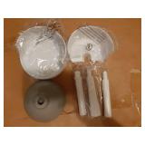 Toilet Plunger with Holder, Plungers for Bathroom Heavy Duty for 5.7-inch Toilet Drain, Toilet Plunger and Holder Combo for Bathroom Cleaning (White) - Retail: $10