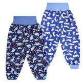 MooMoo Baby Leakproof Diaper Pants for Potty Training 2 Packs Bedtime Potty Training Pants for Boys and Girls - Retail: $33