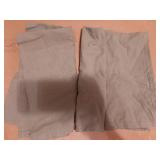 Decorative Linen Euro Sham Pillow Covers 26x26 Sage Green Boho Farmhouse Neutral Spring Couch Throw Pillows for Bed Pack of 2 Accent Modern Pillowcase Summer Sofa Livingroom Home Decor - Retail: $32