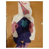 Marvel Spider-Gwen Ghost Spider Girls Cosplay Hooded Coverall for Toddler and Big Kids